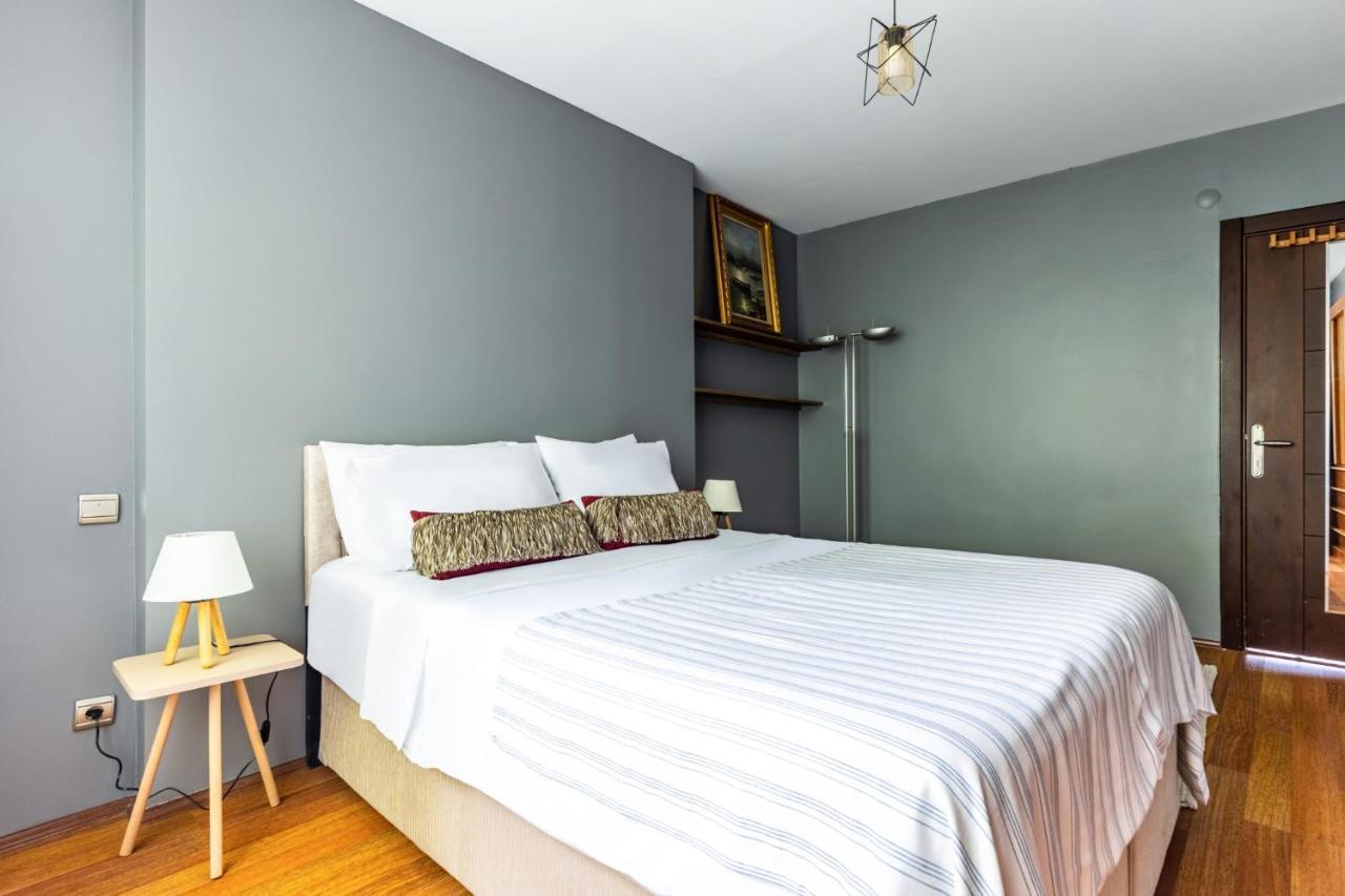 Duplex Flat W Panoramic Bosphorus View And Terrace Istambul Exterior foto
