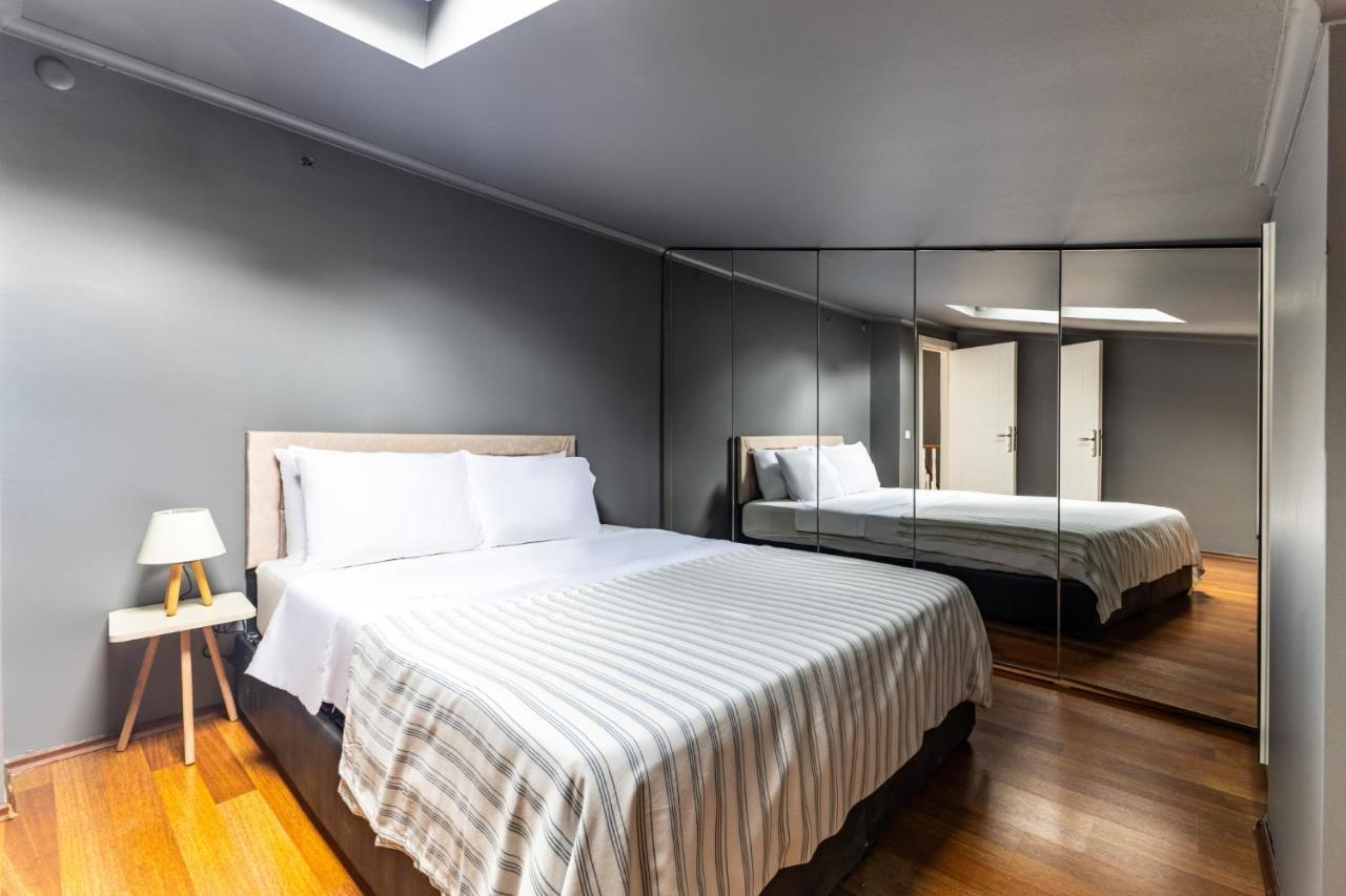 Duplex Flat W Panoramic Bosphorus View And Terrace Istambul Exterior foto